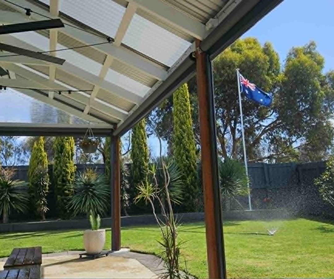 Let us freshen up that Outdoor Area